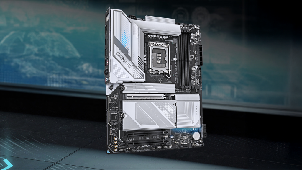 B860 GAMING X WIFI6E é uma das placas-mãe mais equilibradas da GIGABYTE, com design térmico robusto para jogadores exigentes (Imagem: Reprodução/GIGABYTE)