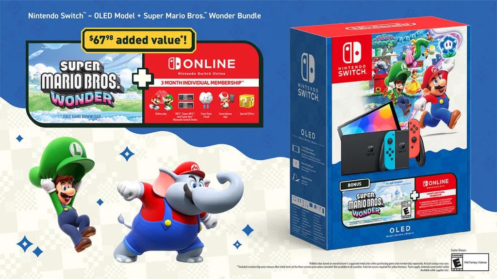 Bundle do Nintendo Switch para o MAR10 Day