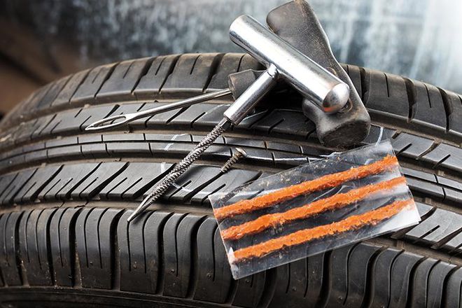 Kit de reparo do pneu
