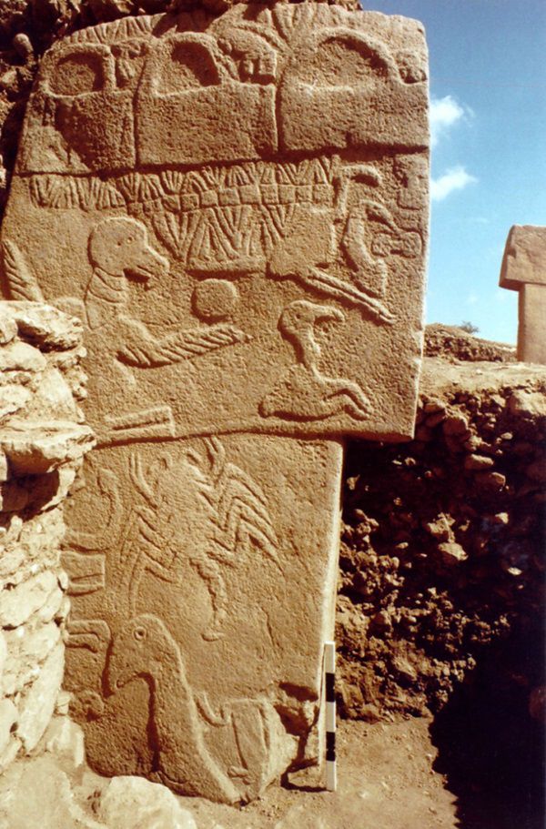 O pilar 43, cujo significado segue desconhecido (Imagem: Reprodução/Klaus Schmidt/German Archaeological Institute)