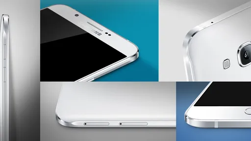 Samsung anuncia o Galaxy A8, smartphone mais fino da história da empresa