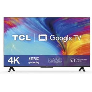 Smart TV TCL 50" LED 4K HDR 50P635 Wi-Fi Google Comando de Voz | LEIA A DESCRIÇÃO - CASHBACK