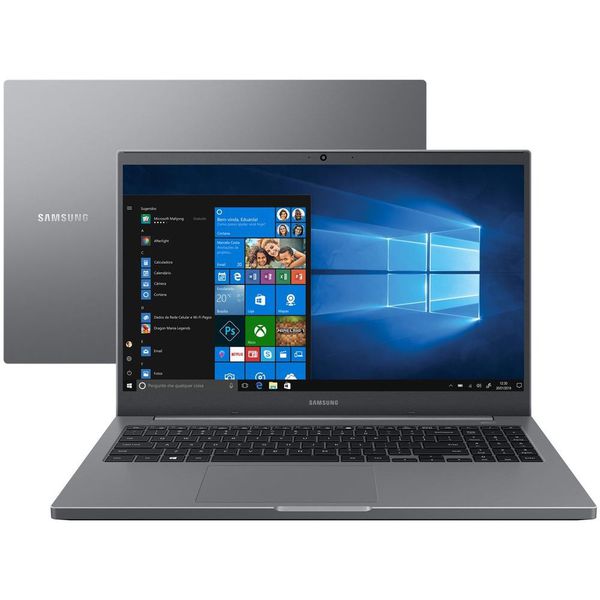 Notebook Samsung Book NP550XDA-KF2BR Intel Core i5 - 8GB 256GB SSD 15,6” Full HD Windows 10