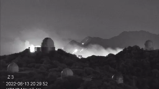 Incêndio ameaça local com mais de 20 observatórios astronômicos no Arizona
