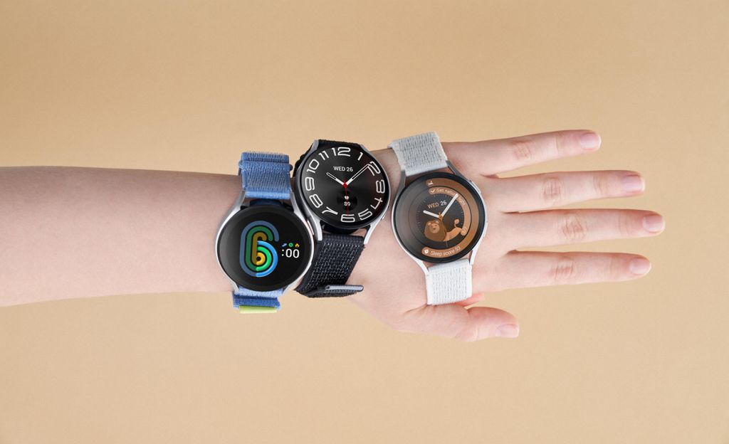 O Galaxy Watch 6 é uma opção avançada de relógio inteligente munido de inúmeros recursos para acompanhamento da saúde (Imagem: Reprodução/Samsung)