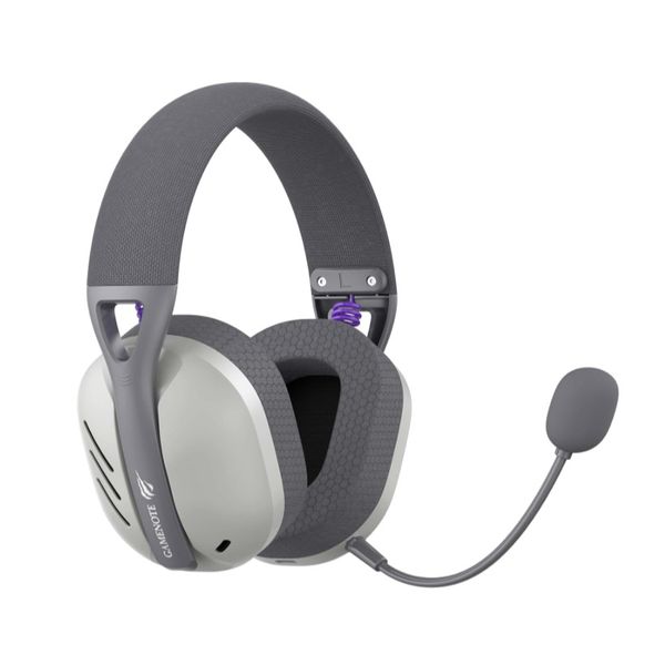 PARCELADO | Fone de Ouvido Headset Gamer Havit Fuxi-H3 Gray, Com Fio e Sem Fio, Wireless 2,4GHz, Bluetooth