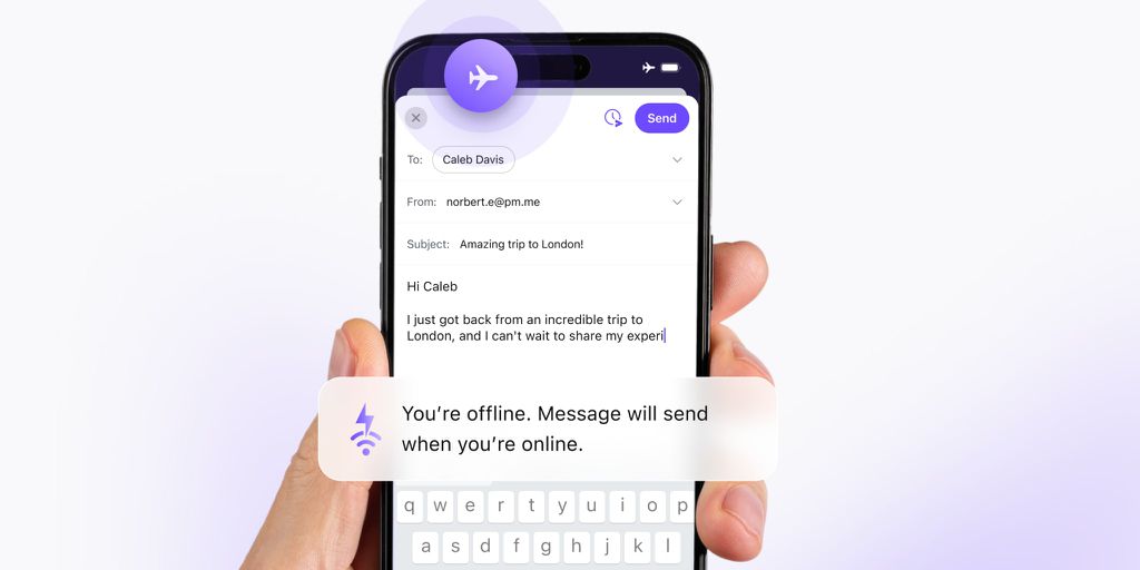 Proton Mail para Android e iOS agora conta com modo offline (Imagem: Divulgação/Proton)