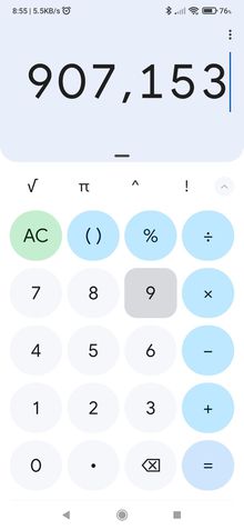 Calculadora Material You 2