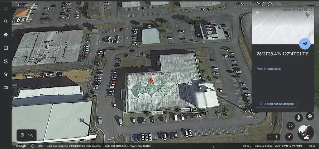 7 lugares estranhos no Google Earth