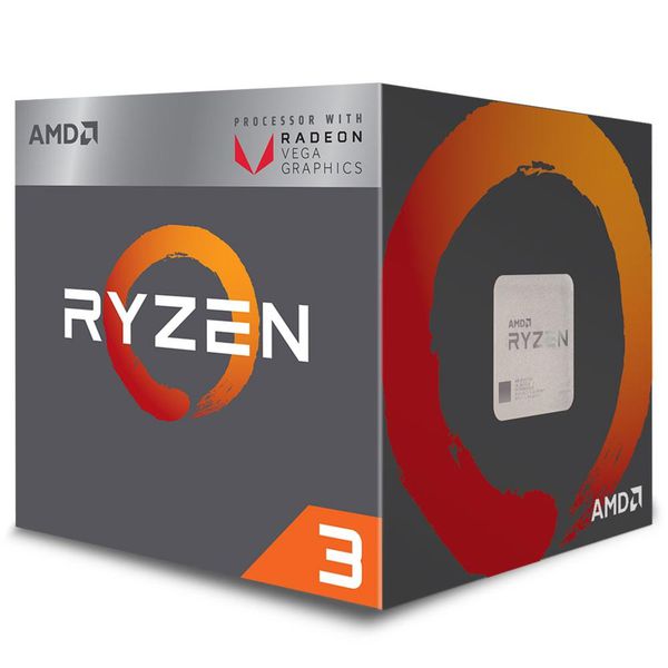 Processador AMD Ryzen 3 2200G, Cooler Wraith Stealth, Cache 6MB, 3.5GHz (3.7GHz Max Turbo), AM4 [BOLETO]