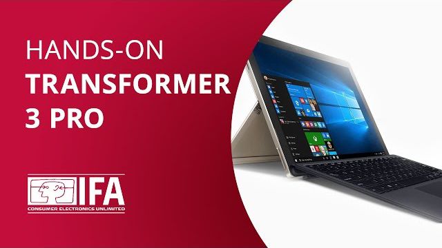 Transformer 3 Pro: a aposta da Asus para brigar com o Surface Pro e o iPad Pro [