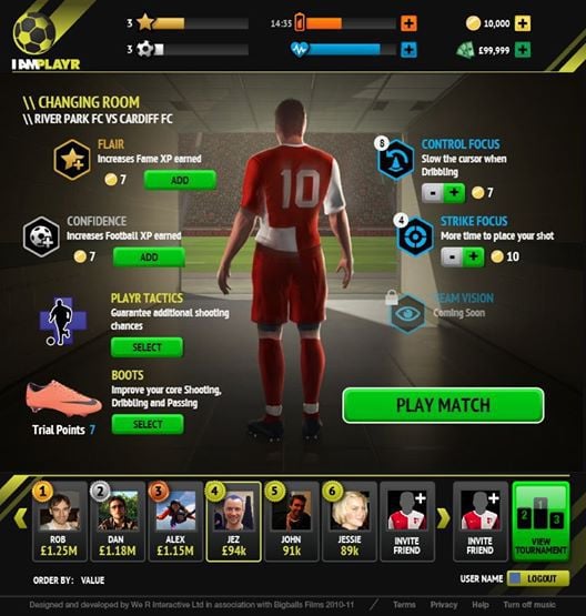 Os 10 melhores jogos de futebol para o Facebook - Canaltech