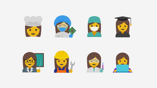 Google propõe adicionar novos emojis de trabalhadoras femininas