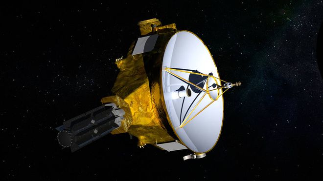 A sonda New Horizons, cujo design será a base para a Interestellar Probe (Imagem: Reprodução/NASA/JHUAPL/SwRI)