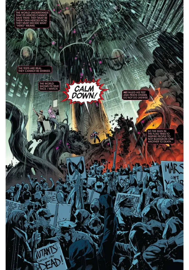 Diga do Julgamento Final chegou ao Universo Marvel, e o irmão de Thanos pode ser a salvação (Imagem: Divulgação/Marvel)