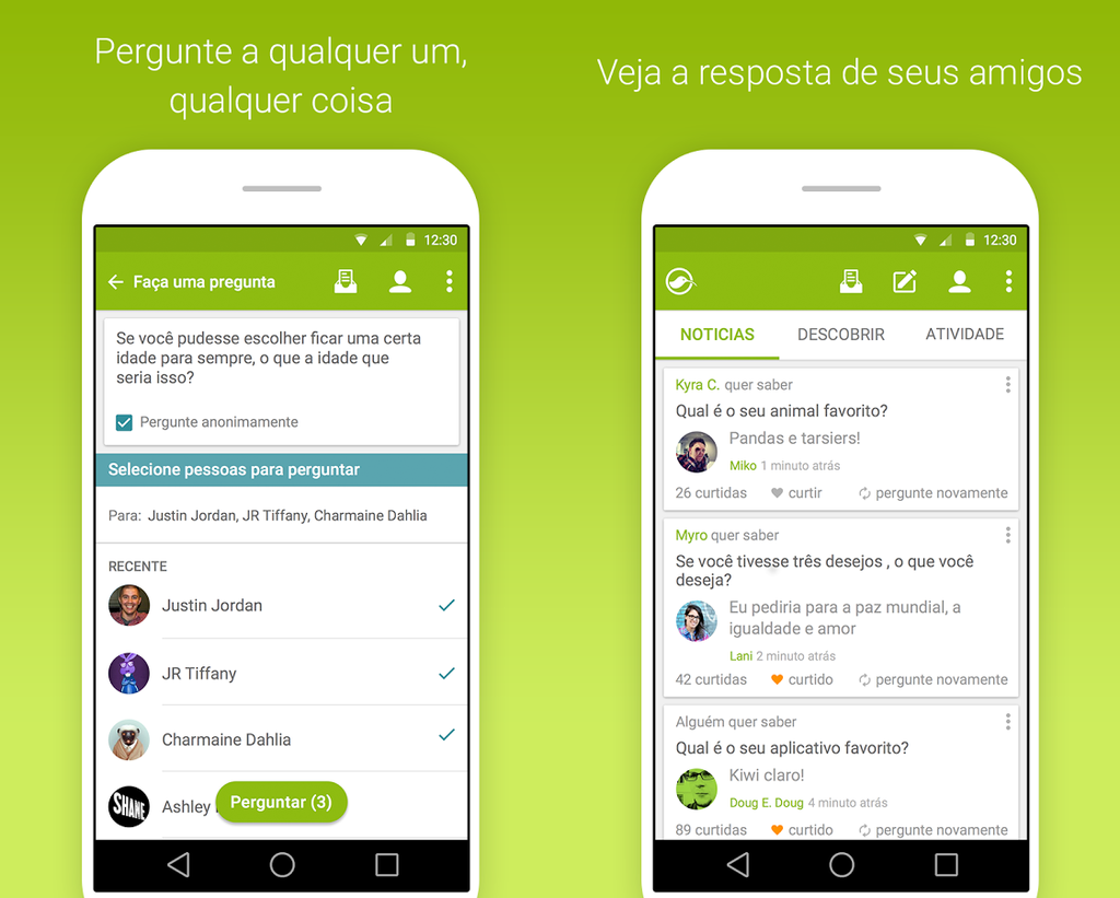 Conhe a o Kiwi novo app para fazer perguntas an nimas aos seus