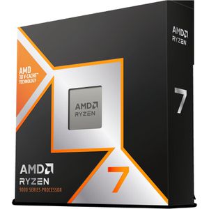 Processador AMD Ryzen 7 9800X3D (AM5/ 8 Cores/ 16 Threads/ 5.2 GHz/ 104Mb Cache/Radeon Graphics/Sem cooler)