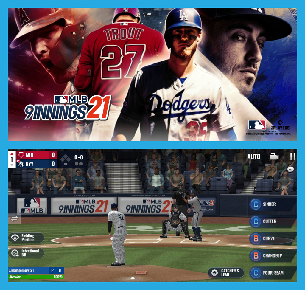4 jogos de baseball para celular
