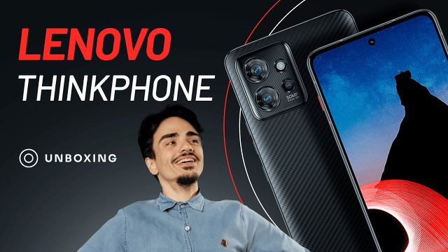 Conheça o Lenovo ThinkPhone by Motorola, lançado na CES 2023 [Unboxing/Hands-on]