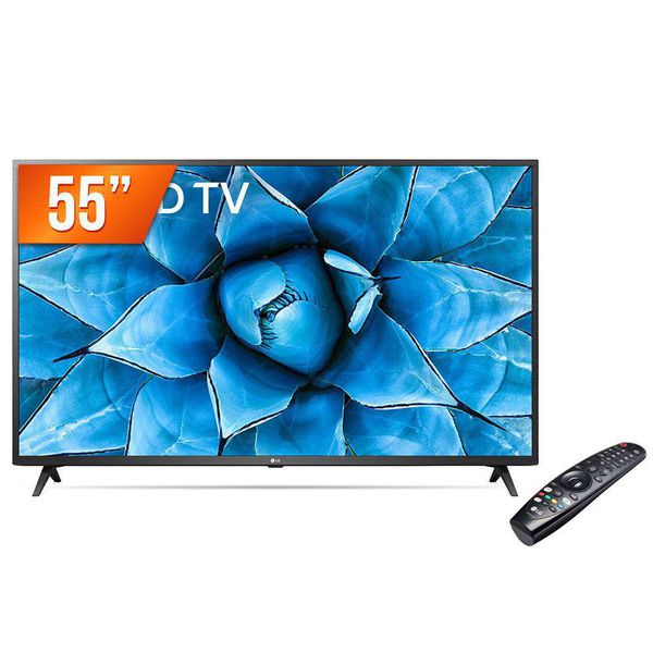 Smart TV LED 55” 4K UHD LG 55UN731C 3 HDMI 2 USB Wi-Fi Assitente Virtual Bluetooth [CUPOM]