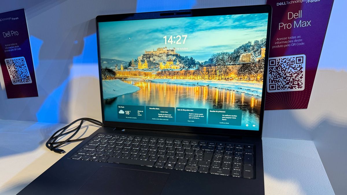 Dell lança Pro Max 16, seu primeiro notebook de alto desempenho com nova tecnologia Imagem ilustrativa de Dell lança Pro Max 16, seu primeiro notebook de alto desempenho com nova tecnologia