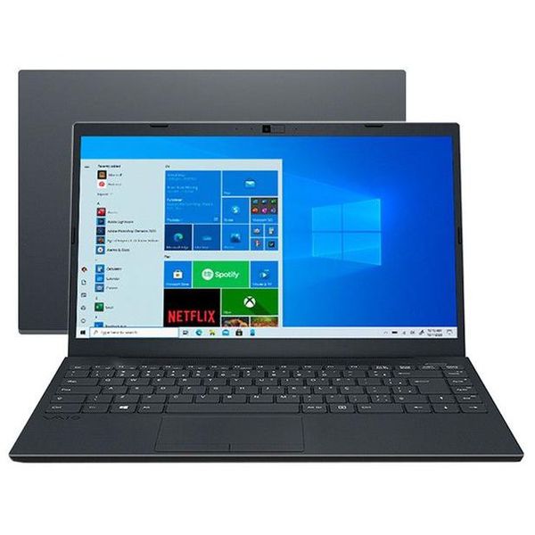 Notebook Vaio FE14 VJFE42F11X-B1721H Intel Core i3 - 4GB 256GB SSD 14” Full HD LED Windows 10 [APP + CLIENTE OURO]