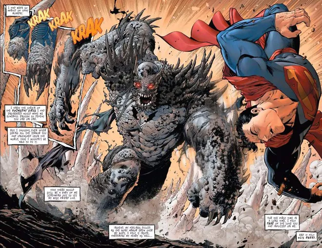 Matar o Superman é uma tarefa para poucos e Apocalipse já entra pra história das HQs por ter conseguido (Imagem: Reprodução/DC Comics)