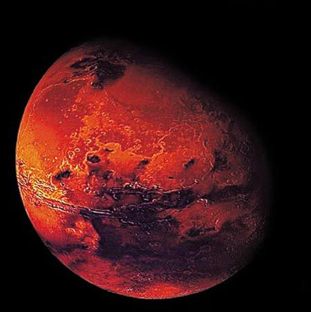 Marte vista