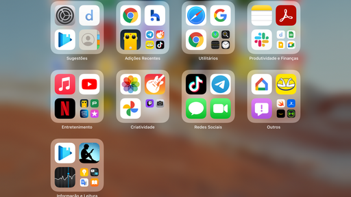 Como remover a Biblioteca de Apps no Dock do iPad