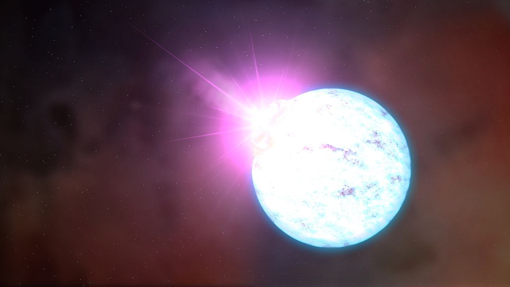 Conceito de magnetar (Imagem: Reprodução/NASA)