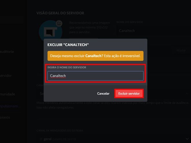 Como sair de um servidor no Discord - Canaltech