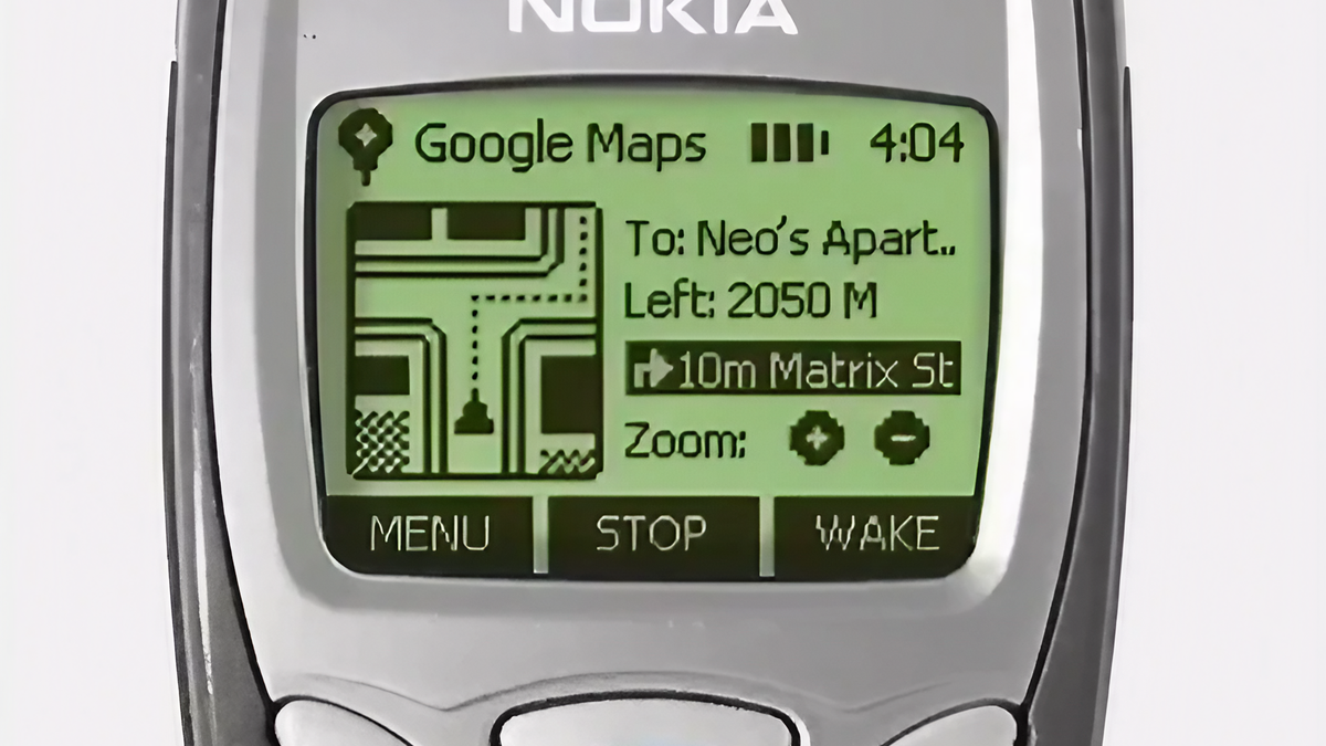 Como seria usar o Google Maps em um Nokia 3210 "tijolão" de 1999? Veja vídeo