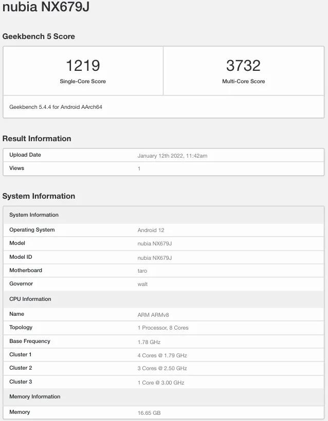 Modelo pode ter até 18 GB de RAM (Imagem: Reprodução/Geekbench)