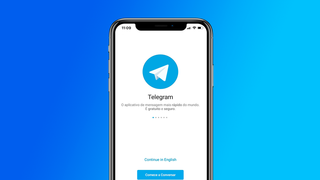 O Telegram está na mira das autoridades na Alemanha porque se recusa a repassar dados dos usuários (Imagem: Reprodução/Telegram)