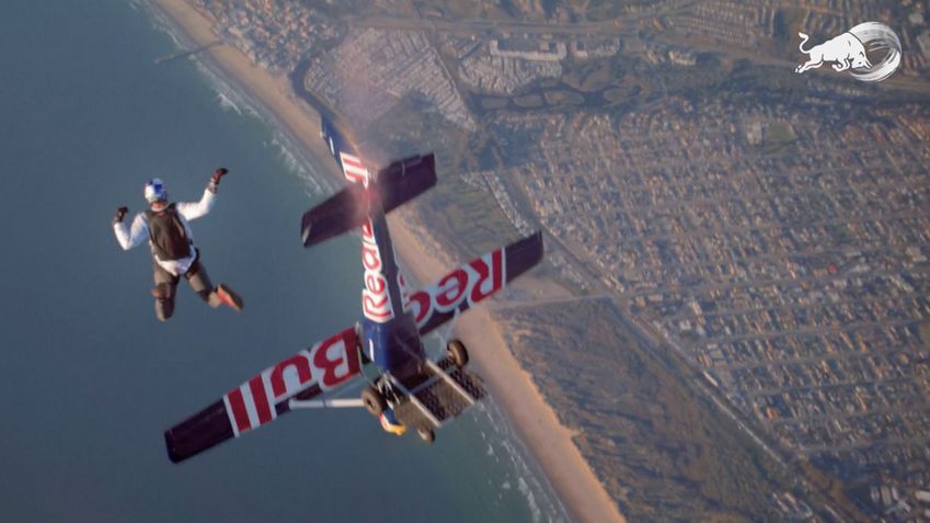 Red Bull: Troca da avião Red Bull: Troca da avião