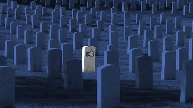 2065: o ano em que o Facebook terá mais mortos do que vivos