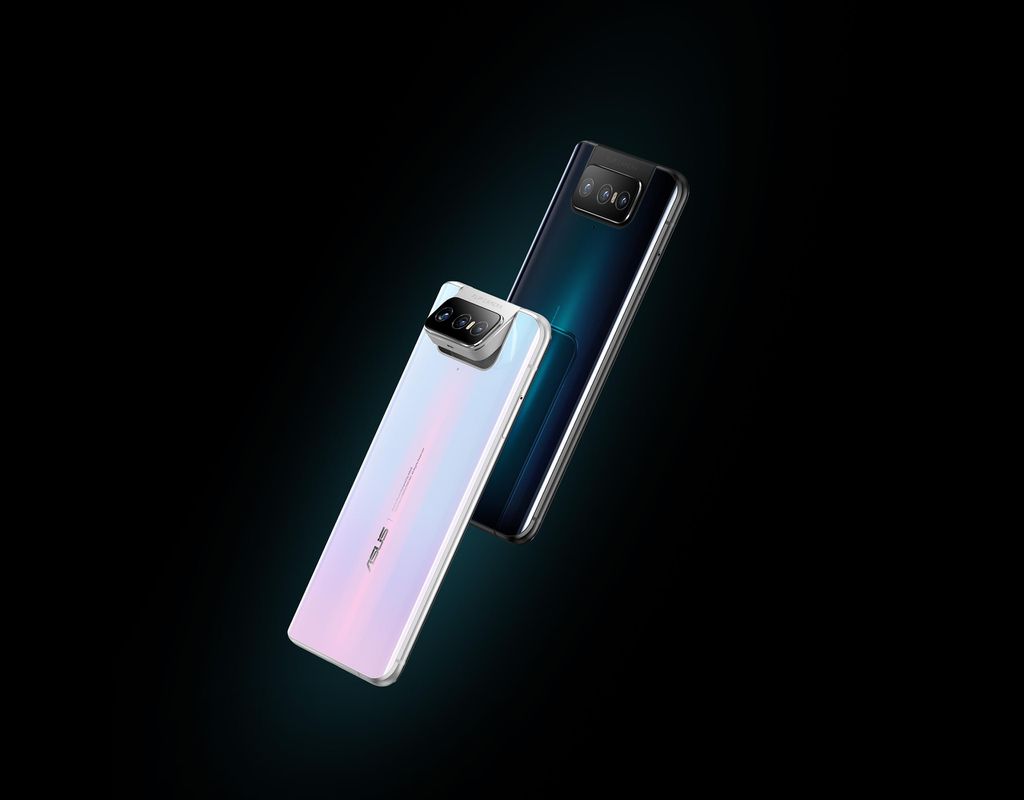 Zenfone 7 possui o mesmo módulo de câmeras giratório do Zenfone 6 (Foto: Divulgação/ASUS)