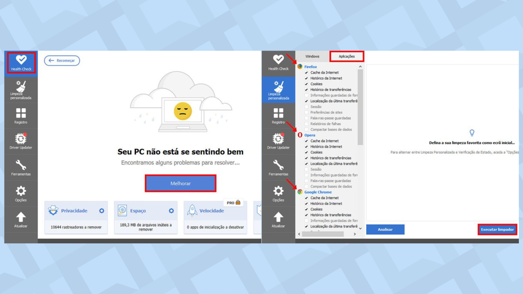 Como usar o CCleaner no PC (Imagem: Captura de tela/Matheus Bigogno/Canaltech)