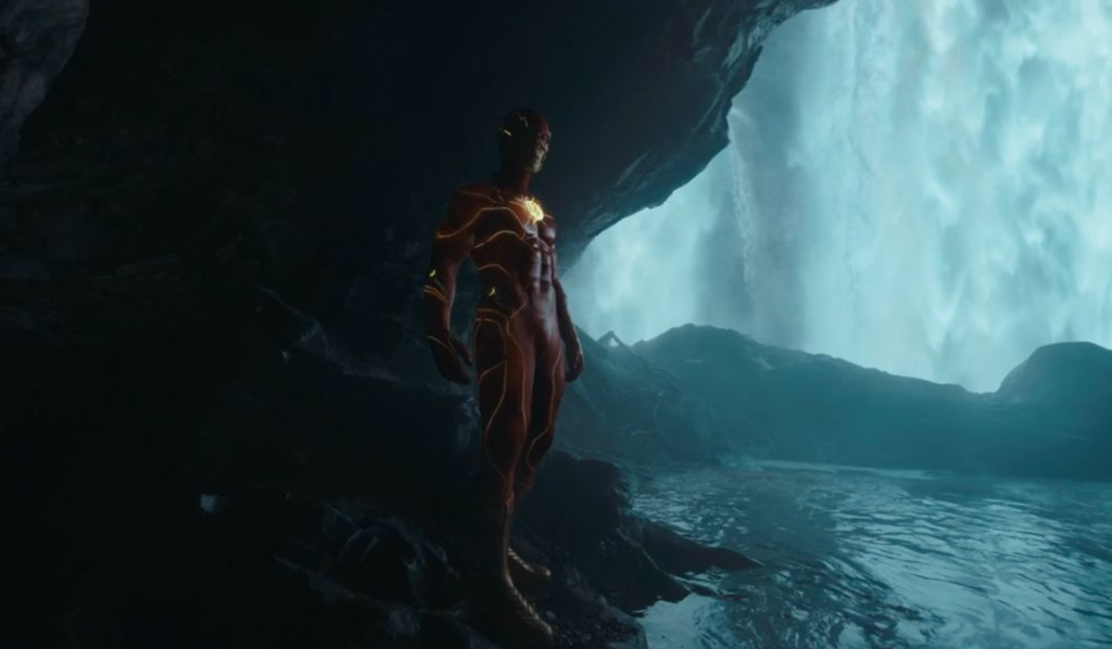 O fato de ter dois Flash deve indicar que teremos uma grande jornada de amadurecimento do herói (Imagem: Reprodução/Warner Bros.)