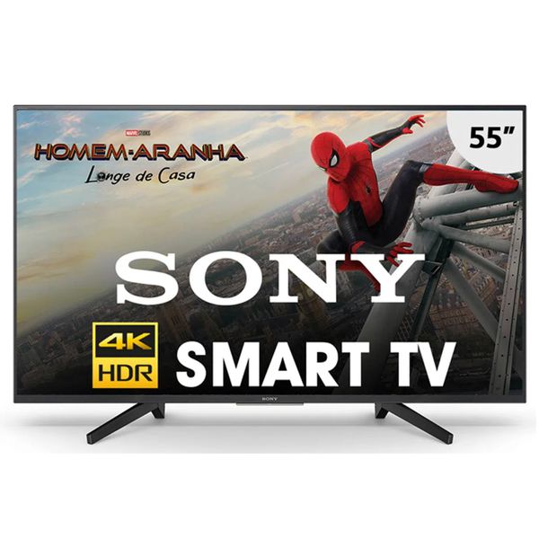 Smart Tv Sony 55 Polegadas 4K Hdr Kd-55X705F Preta