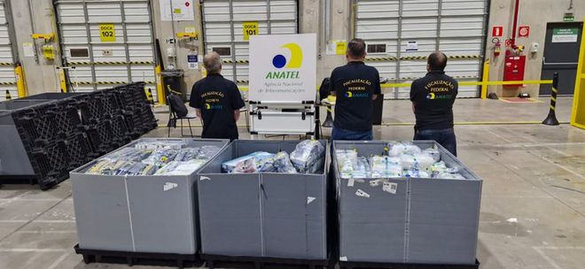 Anatel fiscalização produtos irregulares