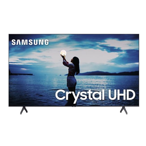 Smart TV Samsung 58" TU7020 Crystal UHD 4K 2020 Bluetooth Borda ultrafina Cinza Titan