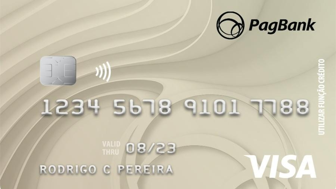 Cartão de crédito internacional Pagbank (Imagem: Divulgação)