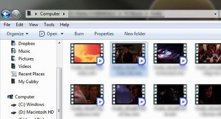 Thumbnails dos vídeos Thumbnails dos vídeos