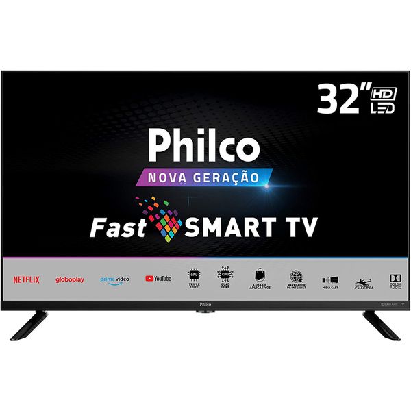 Smart TV Philco PTV32G70SBL LED- HD- WIFI integrado