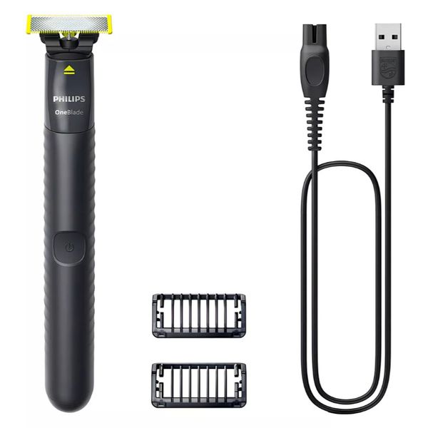Aparador de Pelos Philips OneBlade QP1424/10 Cinza Bivolt | CUPOM