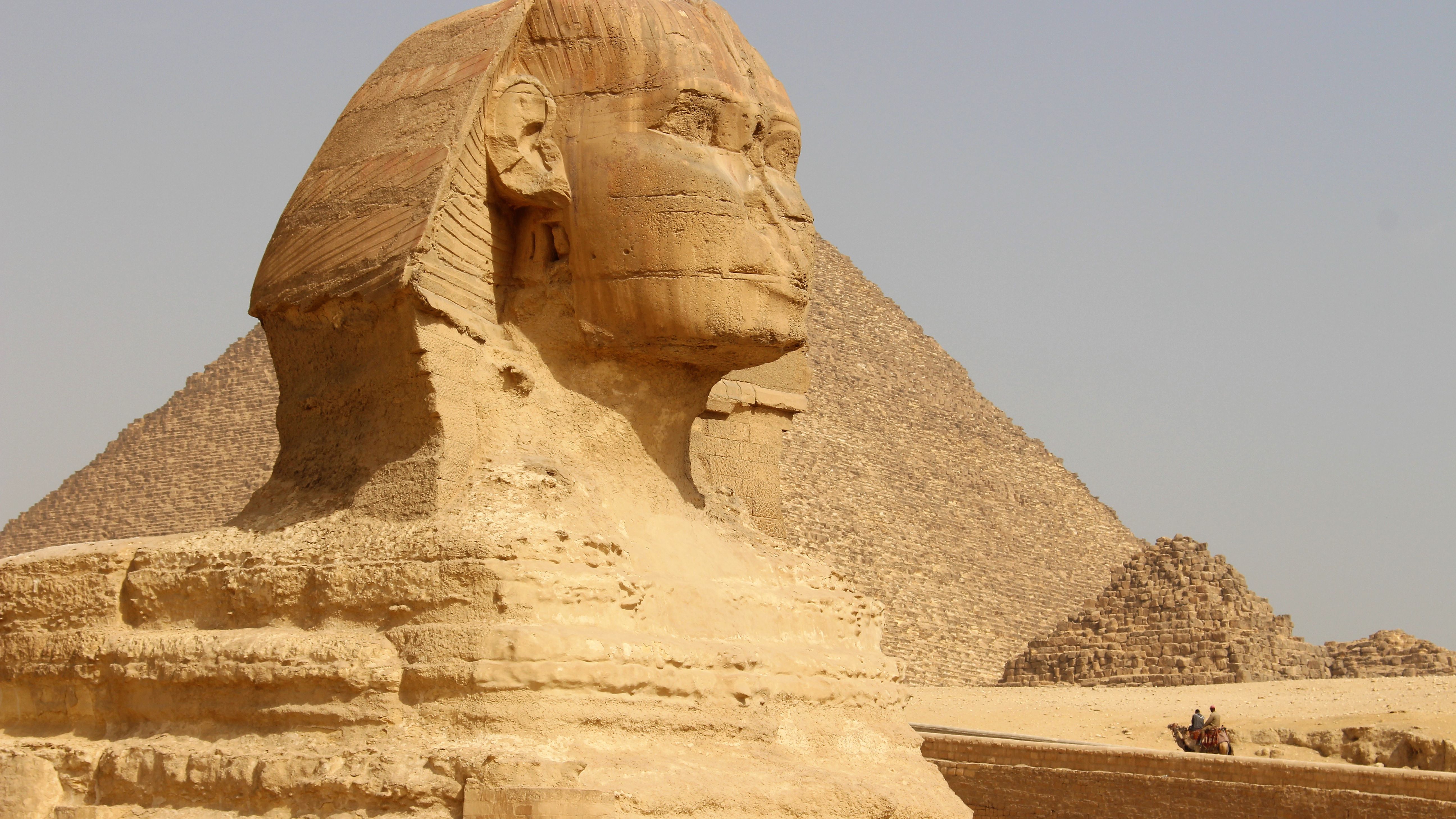 The Egyptians did not build the Great Sphinx of Giza alone
