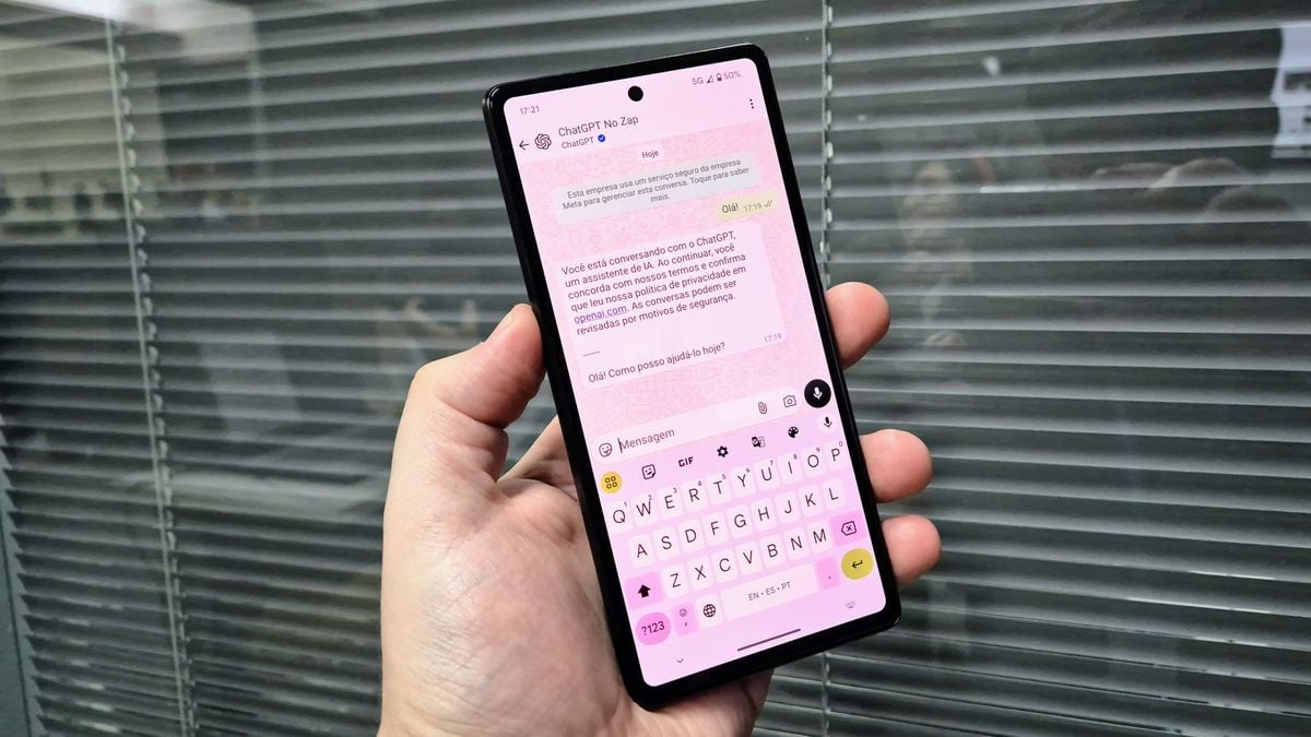 ChatGPT no WhatsApp consegue compreender áudios e imagens