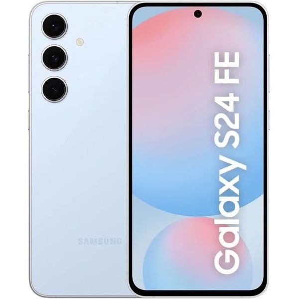 PARCELADO | Samsung Celular Galaxy S24 FE 5G 128GB 8GB RAM Tela 6.7" Galaxy AI (Azul) | APENAS NO APP