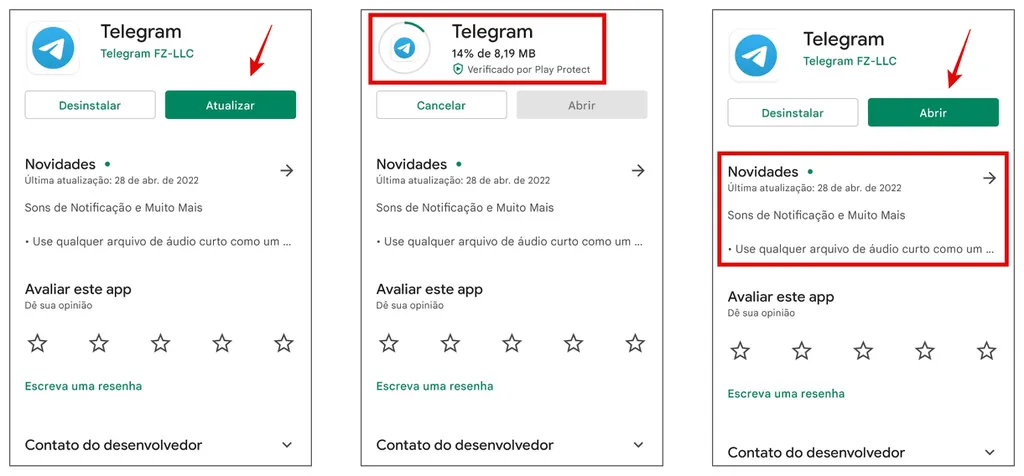 Como atualizar o Telegram | iOS, Android e PC